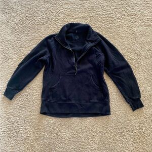 lululemon athletica Women's Black Zip-Up Sweater